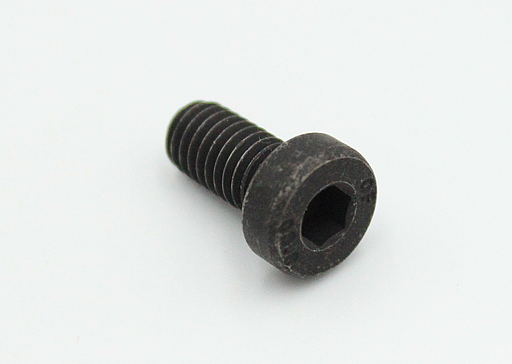 Bolt M6x12 mm, sort metal