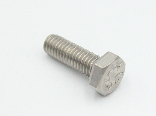 Bolt M6x18 mm med sekskant hoved, rustfri stål