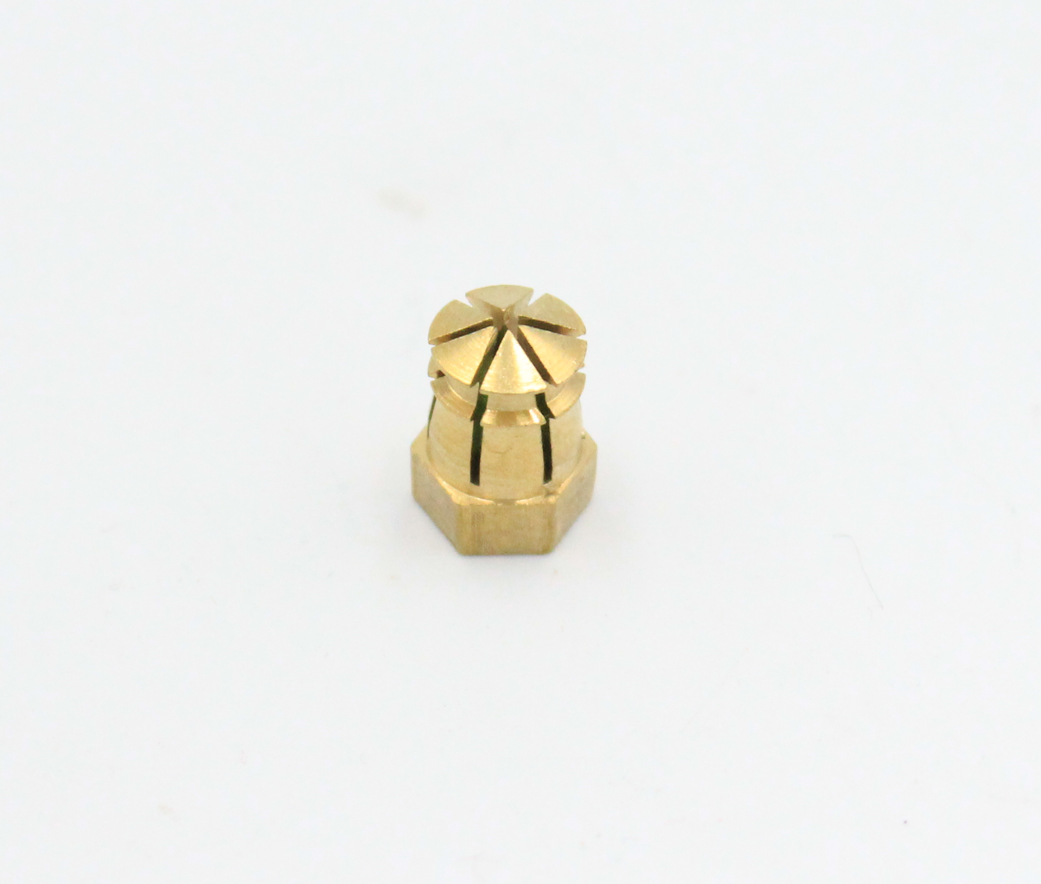 Ekspansionsbøsning M6xØ8x12 mm, messing