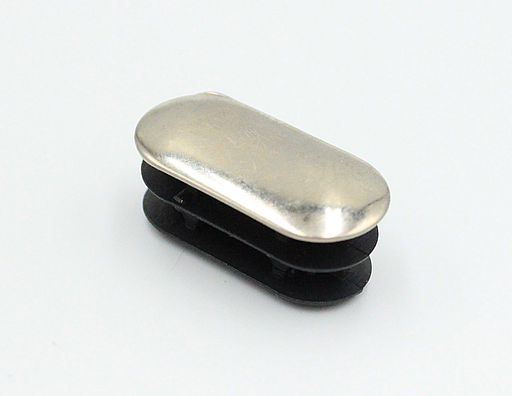 Endeprop til bøjlestang 15x30 mm - flere varianter