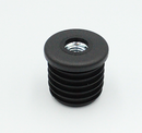Endeprop til Ø35 mm ben med M10 gevind, sort plastik