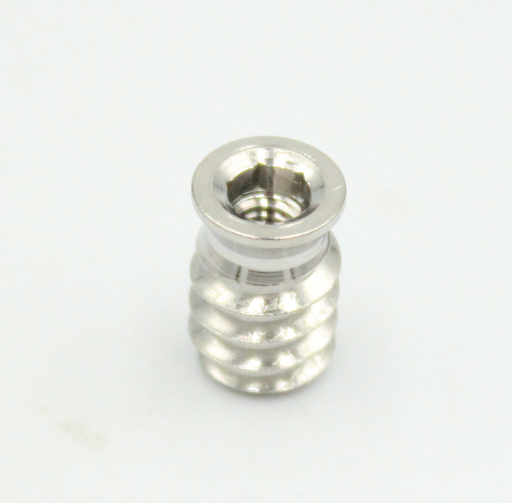 Iskruningsbøsning med krave, rustfri stål (A4) - flere varianter