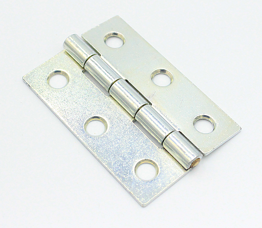 Kanthængsel 64x44 mm med forsat ryg, elgalvaniseret