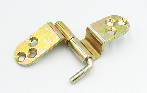 Klapbordshængsel til ca. 25 mm bordplade, gulgalvaniseret