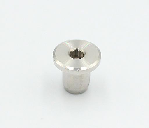 Møbelhoved M6xØ9x12 mm, rustfri stål (A2)