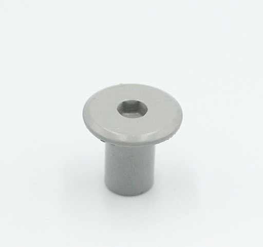 Møbelhoved M8xØ10x16 mm, gråmalet metal