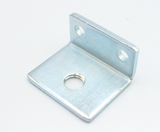 Vinkel 40x31,5x20x3 mm med gevind, elgalvaniseret