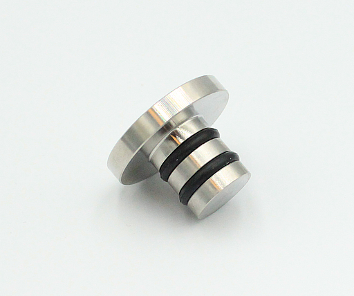 Afsætningsknop Ø32x22 mm, rustfri stål