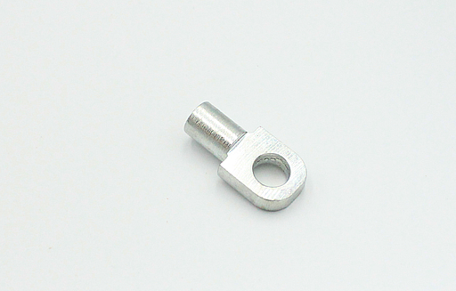Beslag t/gasdæmper M6 gevind 30x15 mm, elgalvaniseret