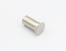 Bøsning M4xØ5,3x12,5 mm, børstet messing (metalfarvet)
