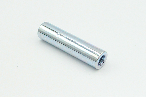 Bøsning M6xØ10x40 mm, elgalvaniseret