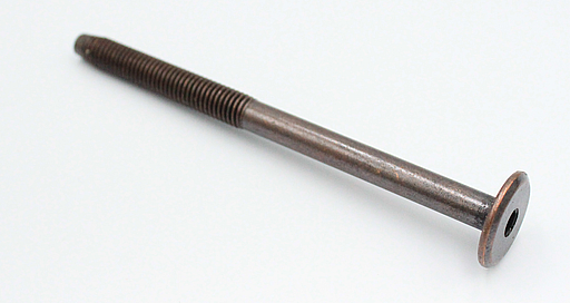 Bolt M8x110 mm, brun galvaniseret