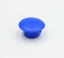 Dækhætte til Ø10 mm hul, blå plastik (10 stk)