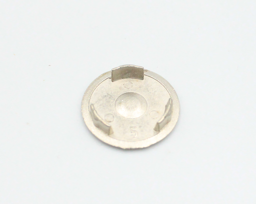 Dækhætte Ø17xØ21 mm, metal (1 stk)