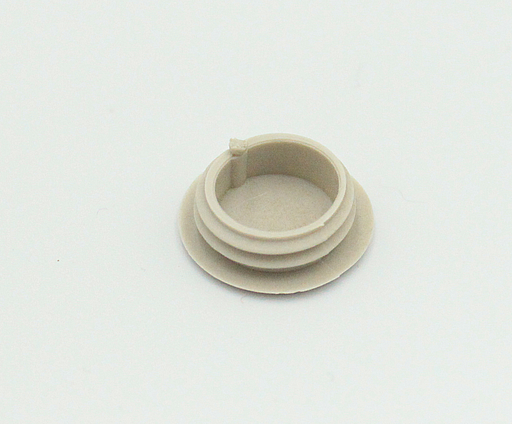 Dækhætte Ø14xØ18 mm, grå (10 stk)