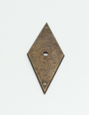 Dækplade til greb 83x35 mm, brun antik