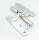 Dørhængsel 107x123 mm - højre, varmgalvaniseret