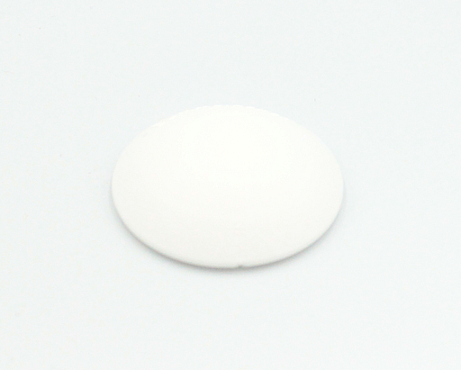 Dørstopper til væg Ø40 mm, hvid plastik