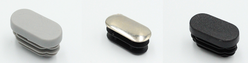 Endeprop til bøjlestang 15x30 mm - flere varianter