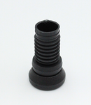 Endeprop med kugleled til Ø19 mm ben ydre mål, sort plastik