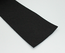 Filt - selvklæbende - 1 mm tykt, sort kunststof (pr. meter) - flere varianter