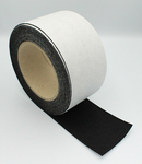 Filt - selvklæbende - 1 mm tykt, sort kunststof (pr. meter) - flere varianter