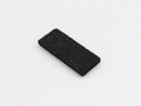 Filt 8x18x2 mm - selvklæbende, sort kunststof (1 stk)