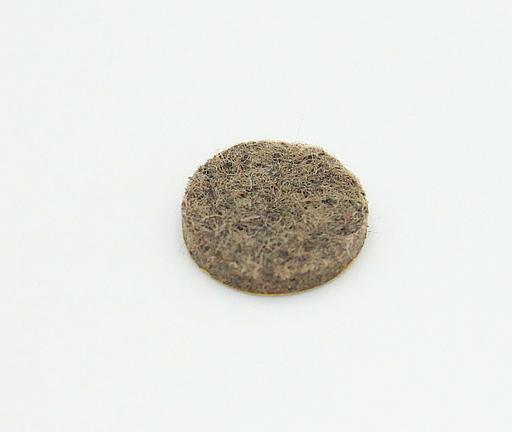 Filt Ø14x2,5 mm - selvklæbende, grå/brunt kunststof (1 stk)