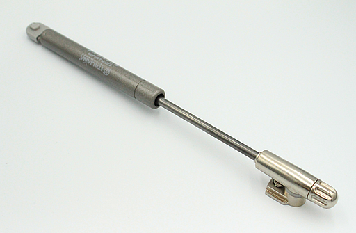 Gasdæmper "Karby" 244 mm c/c 60 Newton UP, silver