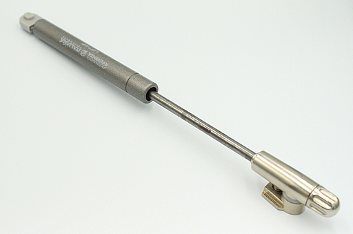 Gasdæmper "Karby" 244 mm c/c 80 Newton UP, silver