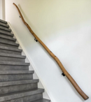 Gelænderholder Ø64 mm, hvidmalet metal