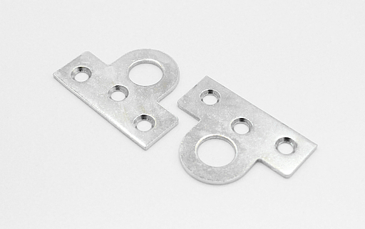 Hængelåseblik 45x35 mm, elgalvaniseret (2 stk)