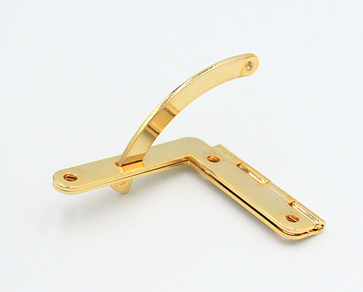 Hængsel til æske 41x41 mm incl. skruer, messing