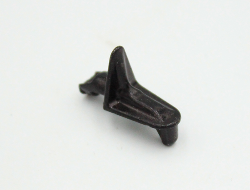 Hyldebærer til Ø5 mm hul, sort metal (10 stk)