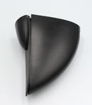 Hyldeholder lille til 2-25 mm hylde, sortmalet metal (stk)