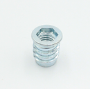 Iskruningsbøsning med krave, elgalvaniseret - flere varianter