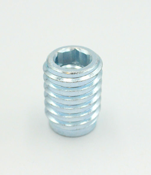 Iskruningsbøsning M12xØ22x30 mm, elgalvaniseret