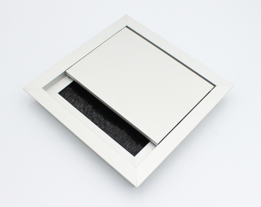 Kabelgennemføring 100x100 mm, aluminium