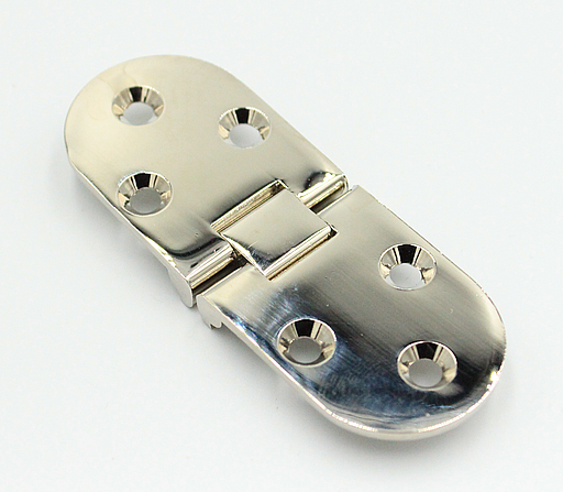 Klaphængsel 30x80 mm, blank metal