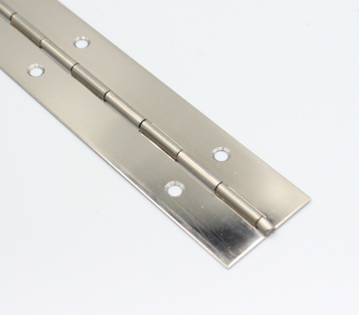 Klaverhængsel 32x655 mm, blank metal