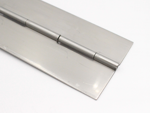Klaverhængsel 60x1000 mm uden huller, rustfri stål (Aisi304)