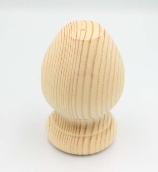 Kommodeben Ø66x100 mm, ubehandlet fyrretræ