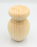 Kommodeben Ø66x100 mm, ubehandlet fyrretræ