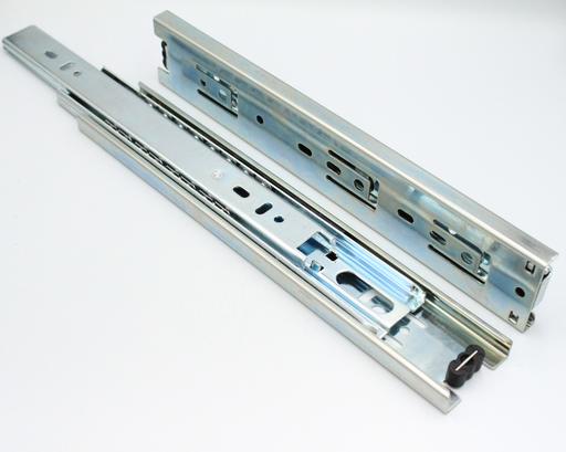 Kugleudtræk 45 mm m/fuldt udtræk, metal (sæt)