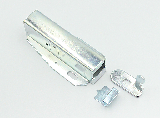Lågeåbner "Push" 36x78x20 mm med krog incl. søm, metal