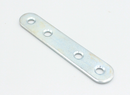 Ligejern 80x15x2 mm med 4 huller, elgalvaniseret
