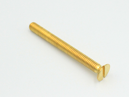 Messingbolt M6x60 mm, mat