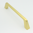 Messinggreb (FÅ STK PÅ LAGER) 128 mm c/c, børstet