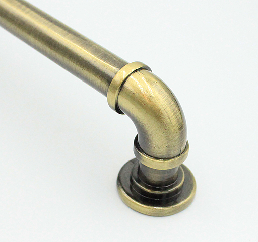 Messinggreb "Sprogø" 320 mm c/c, antik børstet