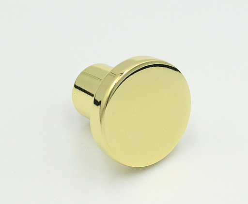 Messingknop Ø32x28 mm, blank poleret